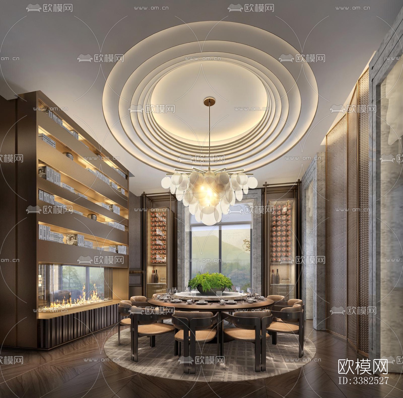 现代别墅效果图下载（渲染图1）