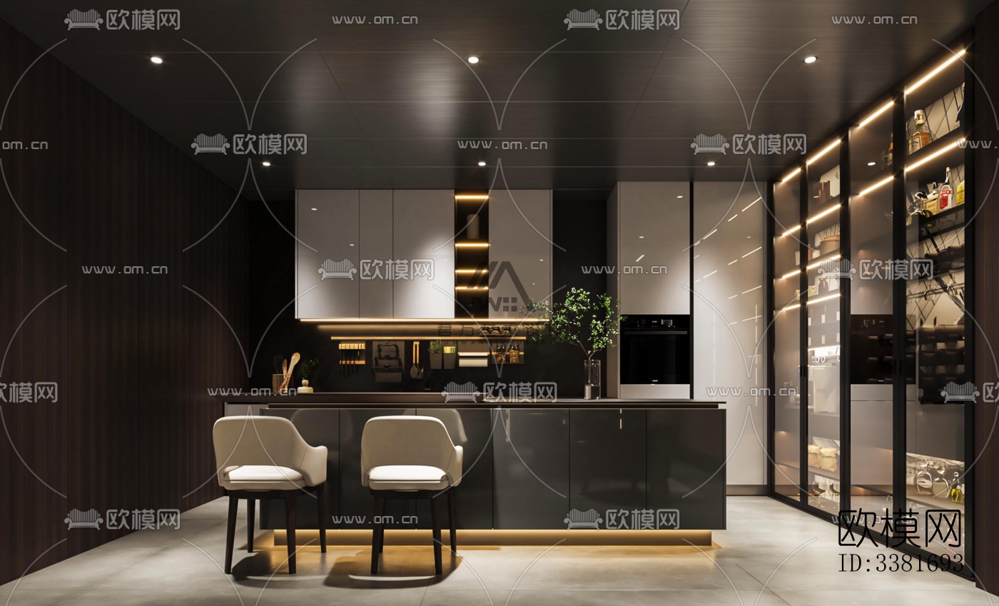 现代别墅效果图下载（渲染图6）