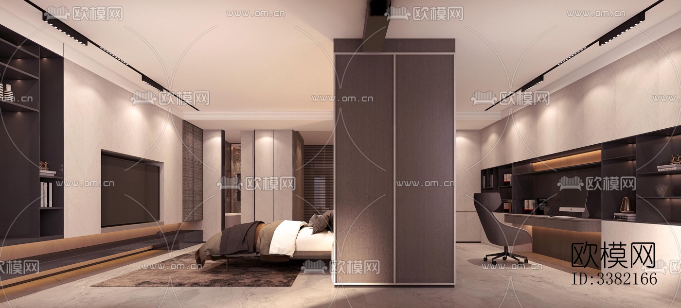 现代别墅效果图下载（渲染图2）