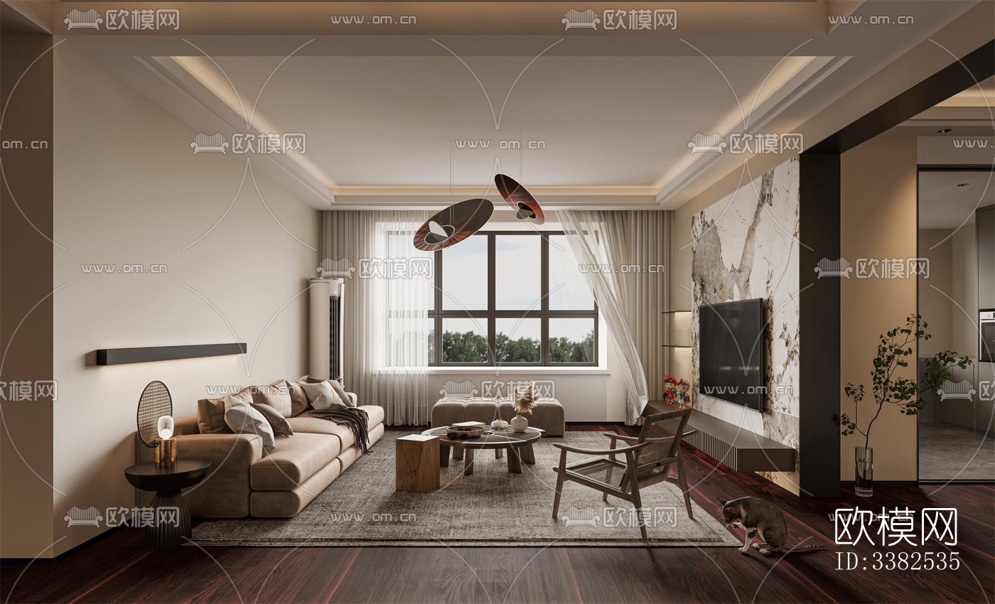 现代别墅效果图下载（渲染图4）