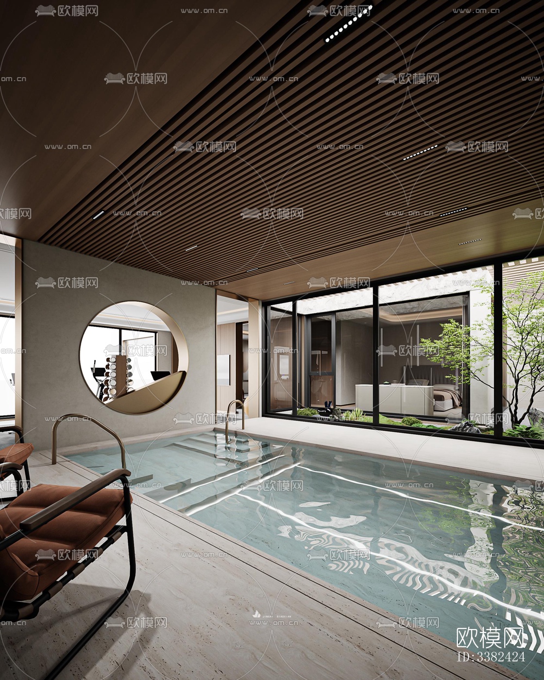 现代别墅效果图下载（渲染图12）