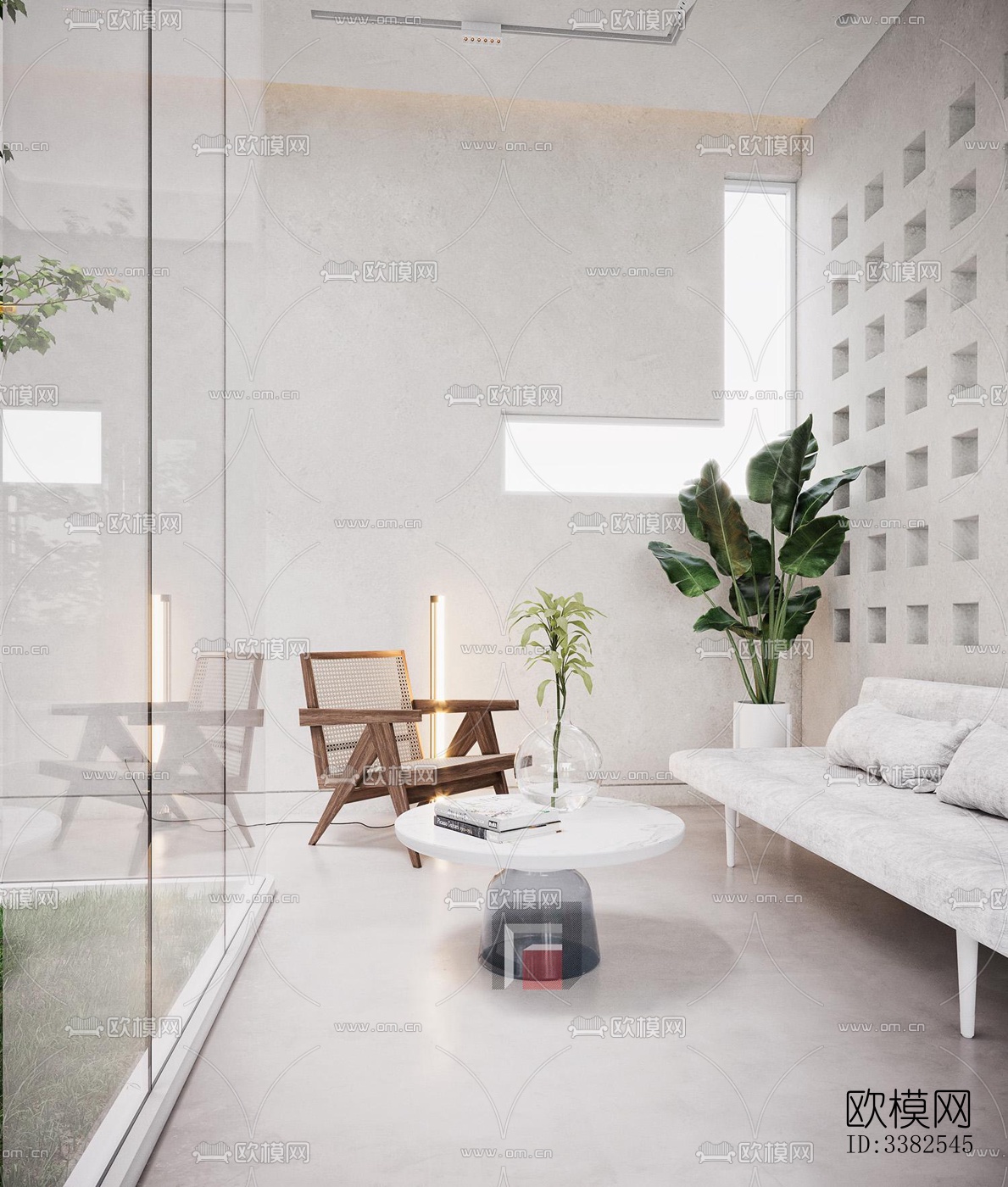 现代别墅效果图下载（渲染图11）