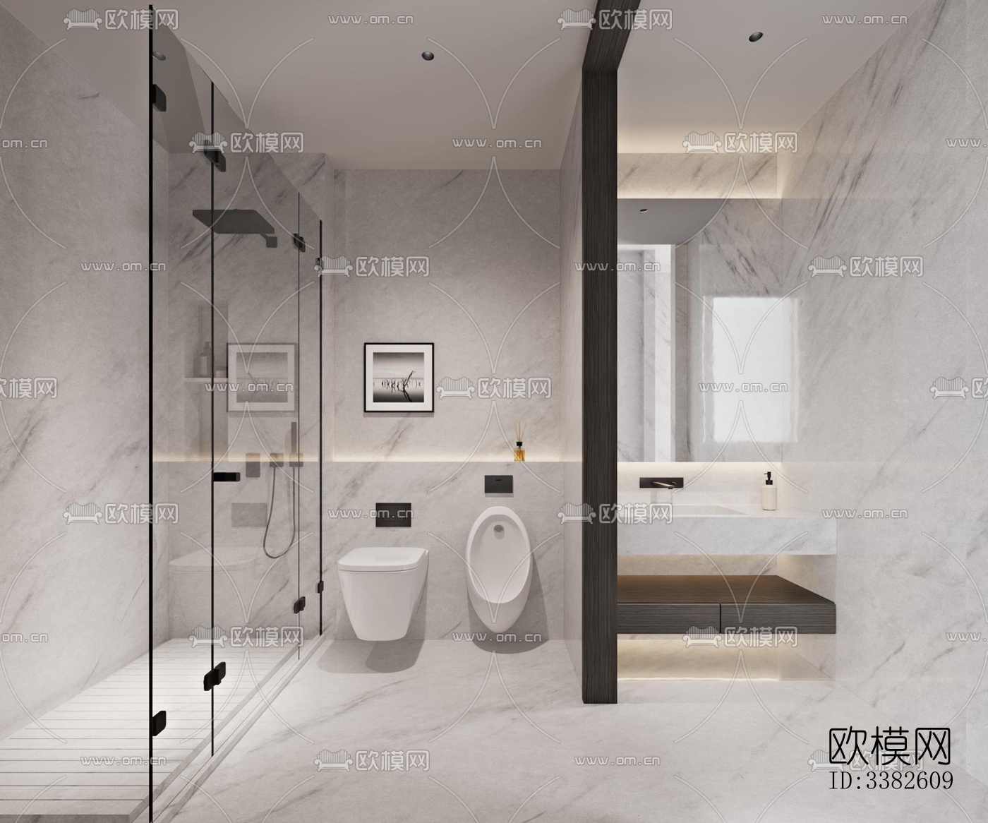 现代别墅效果图下载（渲染图1）