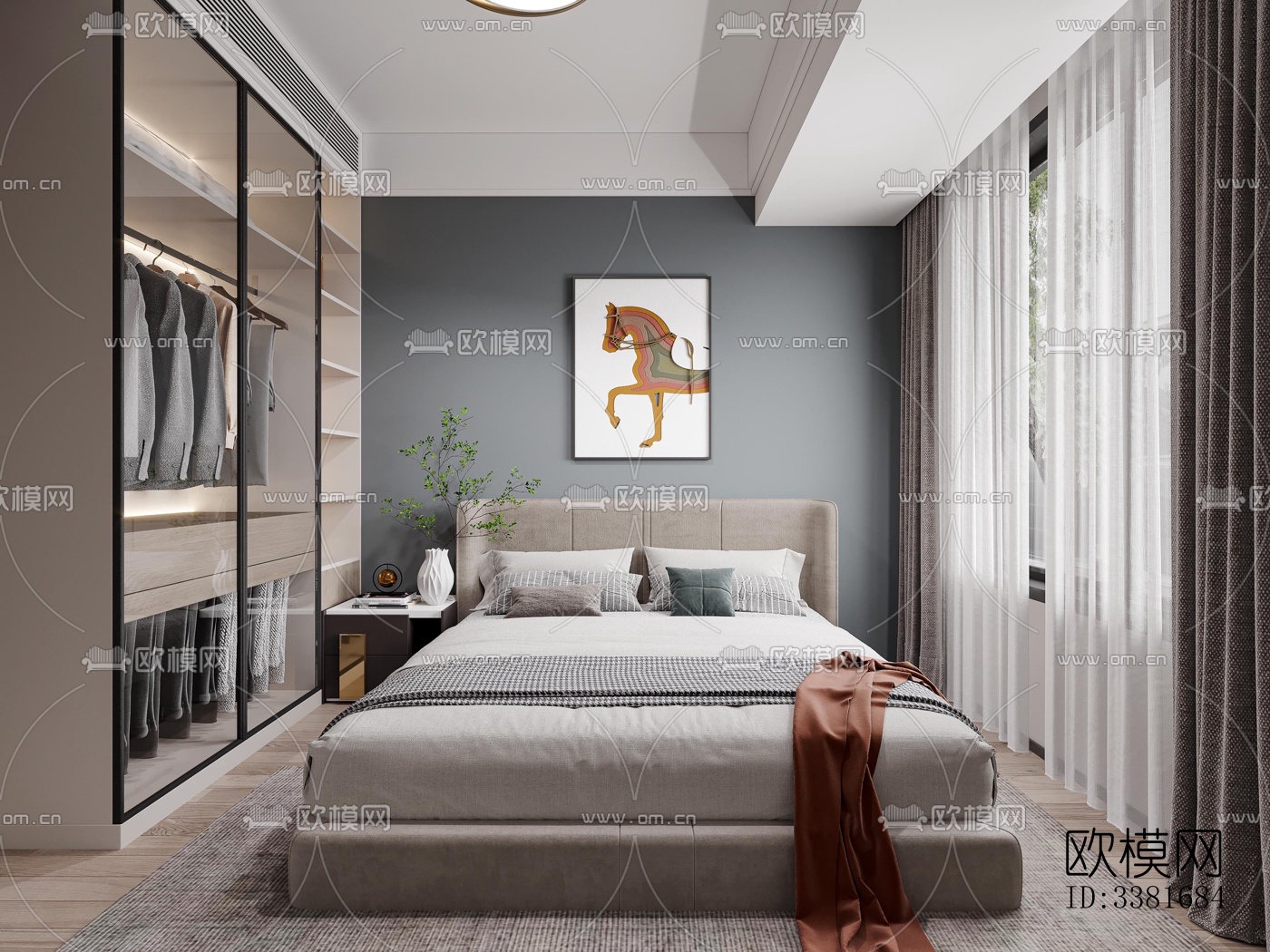 现代别墅效果图下载（渲染图8）