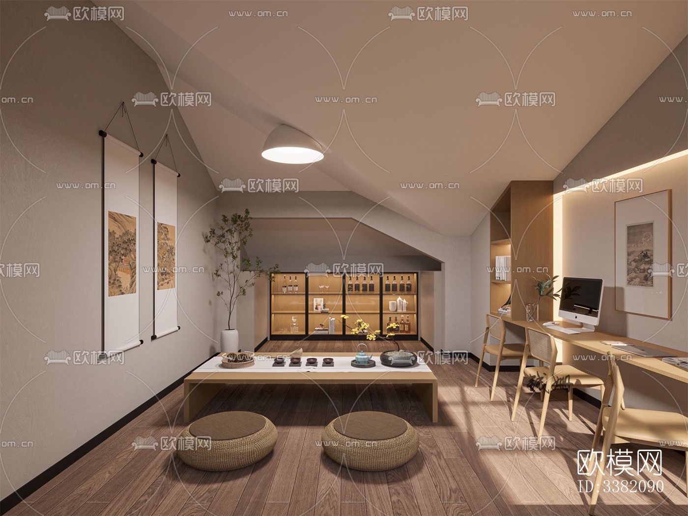 现代别墅效果图下载（渲染图6）