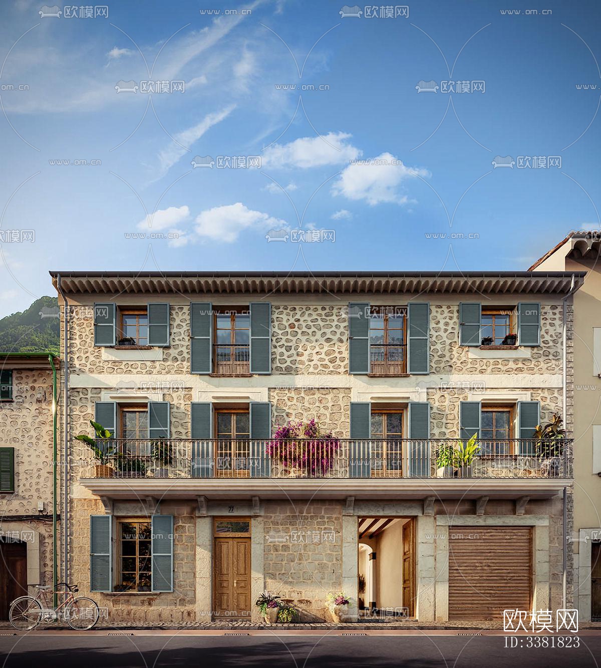 现代别墅效果图下载（渲染图6）