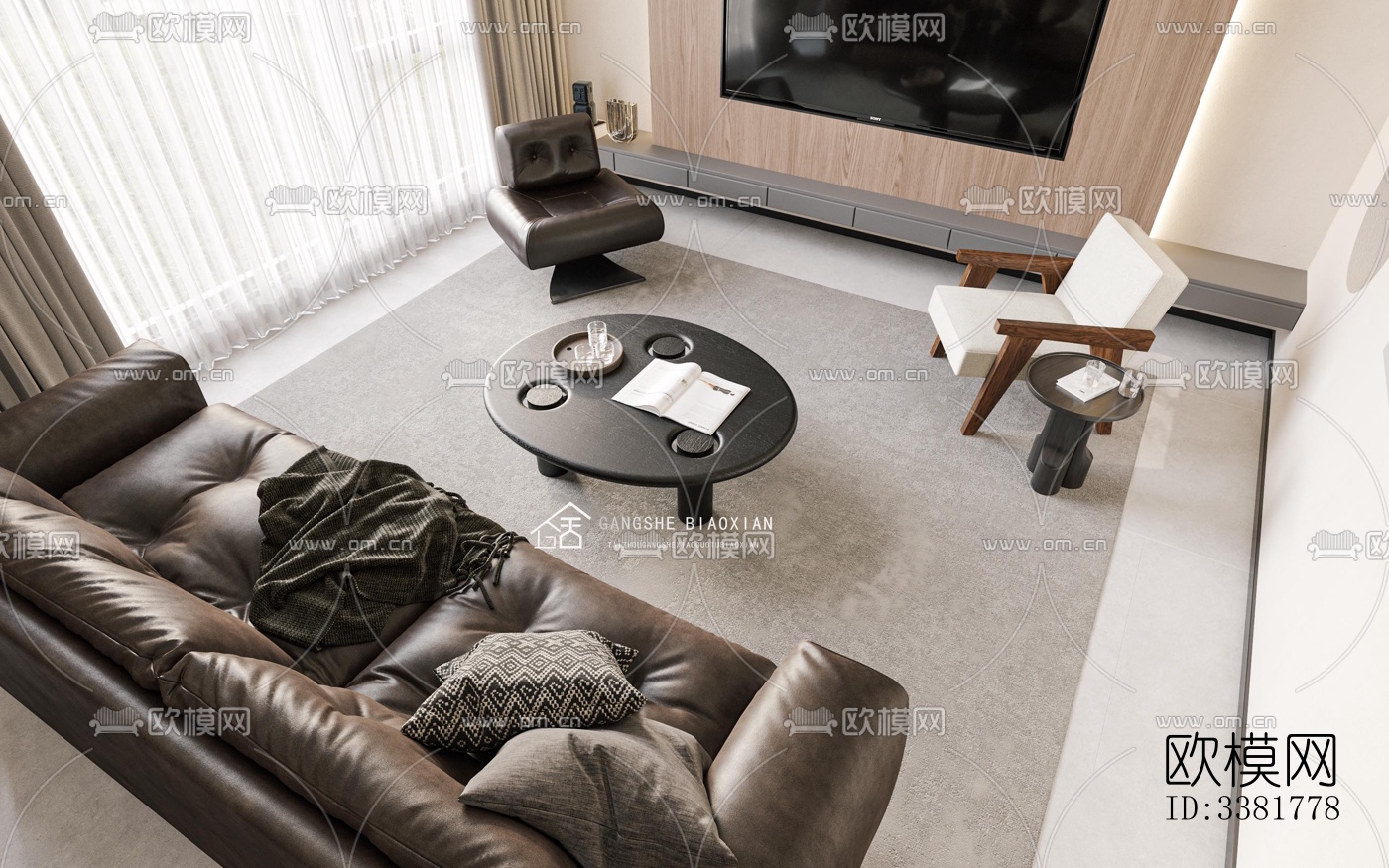 现代别墅效果图下载（渲染图10）