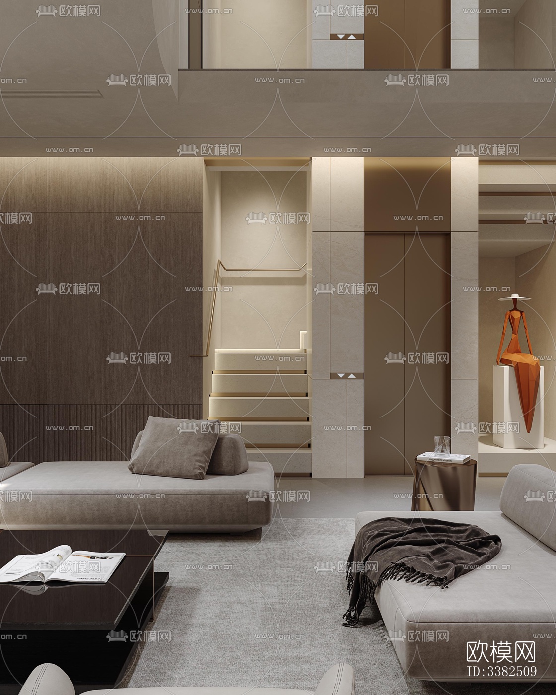 现代别墅效果图下载（渲染图6）