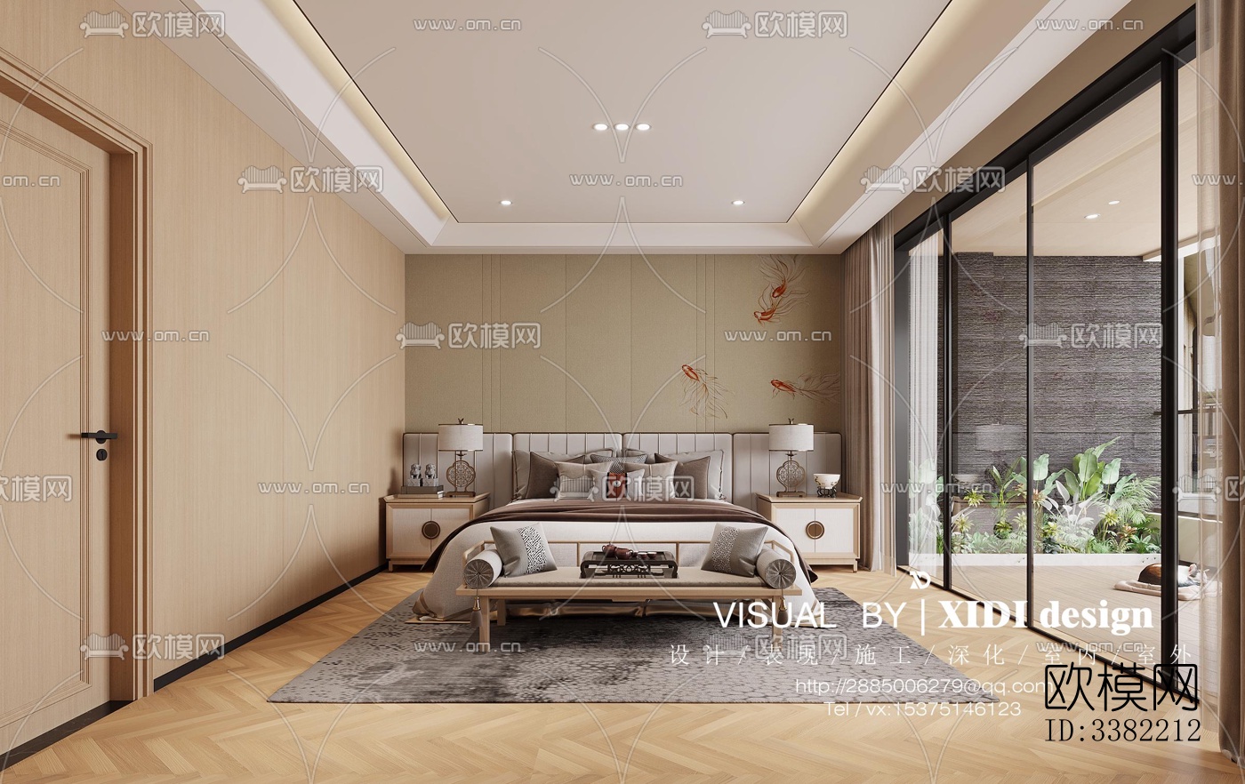 现代别墅效果图下载（渲染图3）