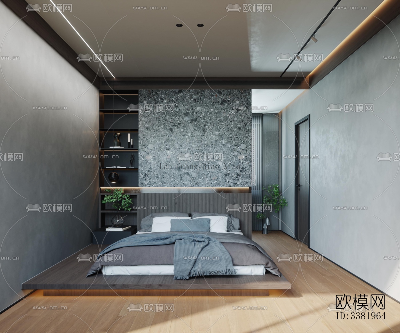 现代别墅效果图下载（渲染图13）