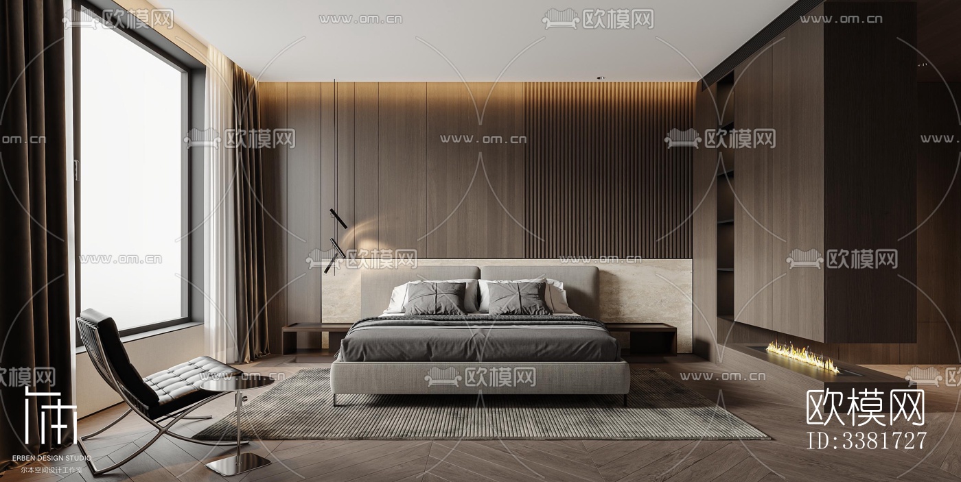 现代别墅效果图下载（渲染图4）