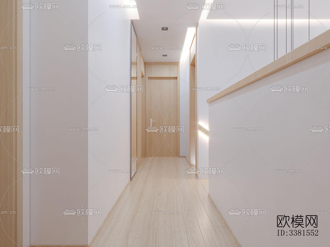 现代别墅效果图下载（渲染图3）