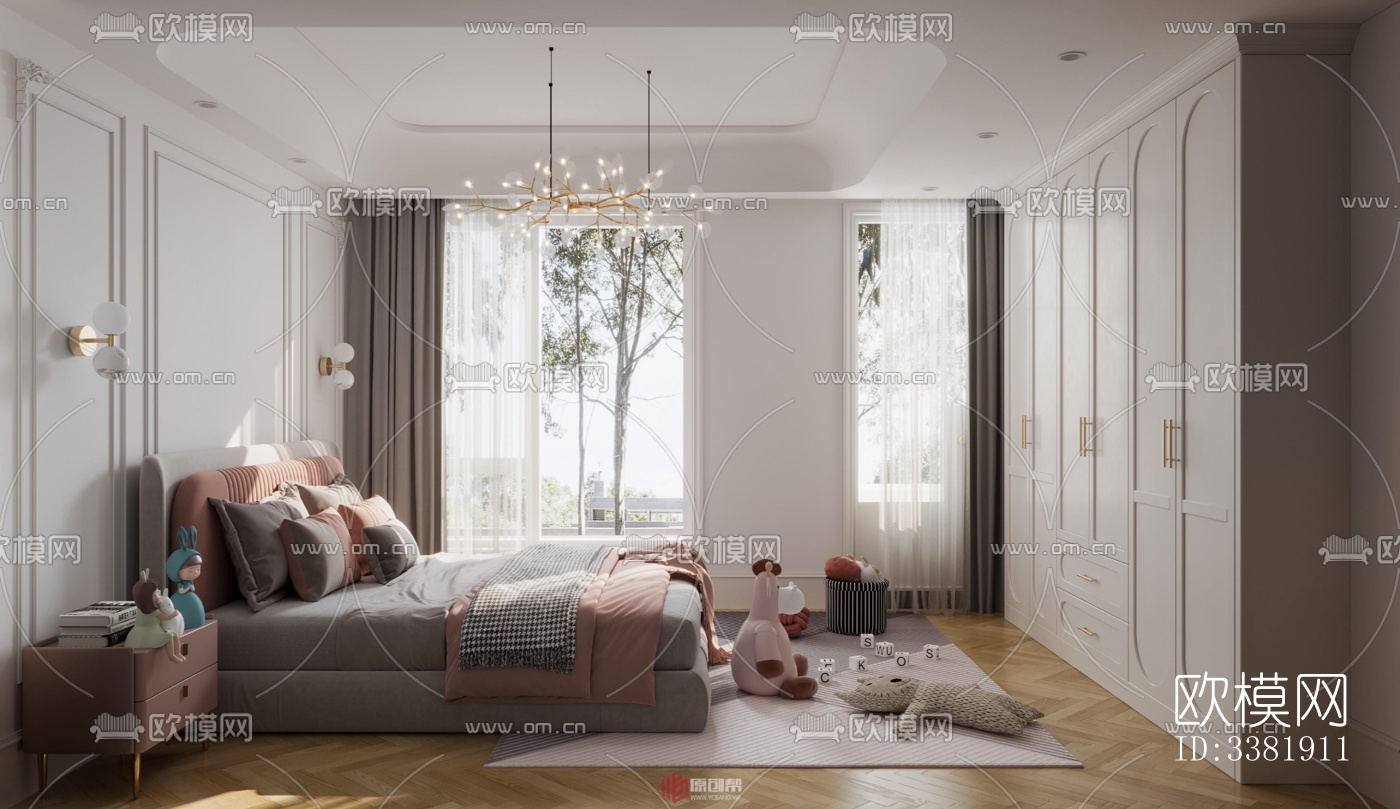 现代别墅效果图下载（渲染图10）