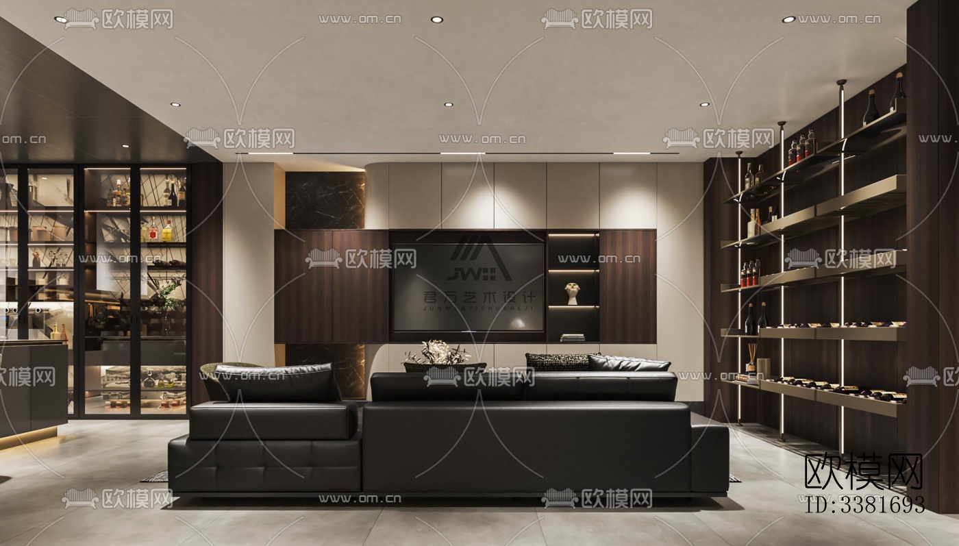 现代别墅效果图下载（渲染图9）