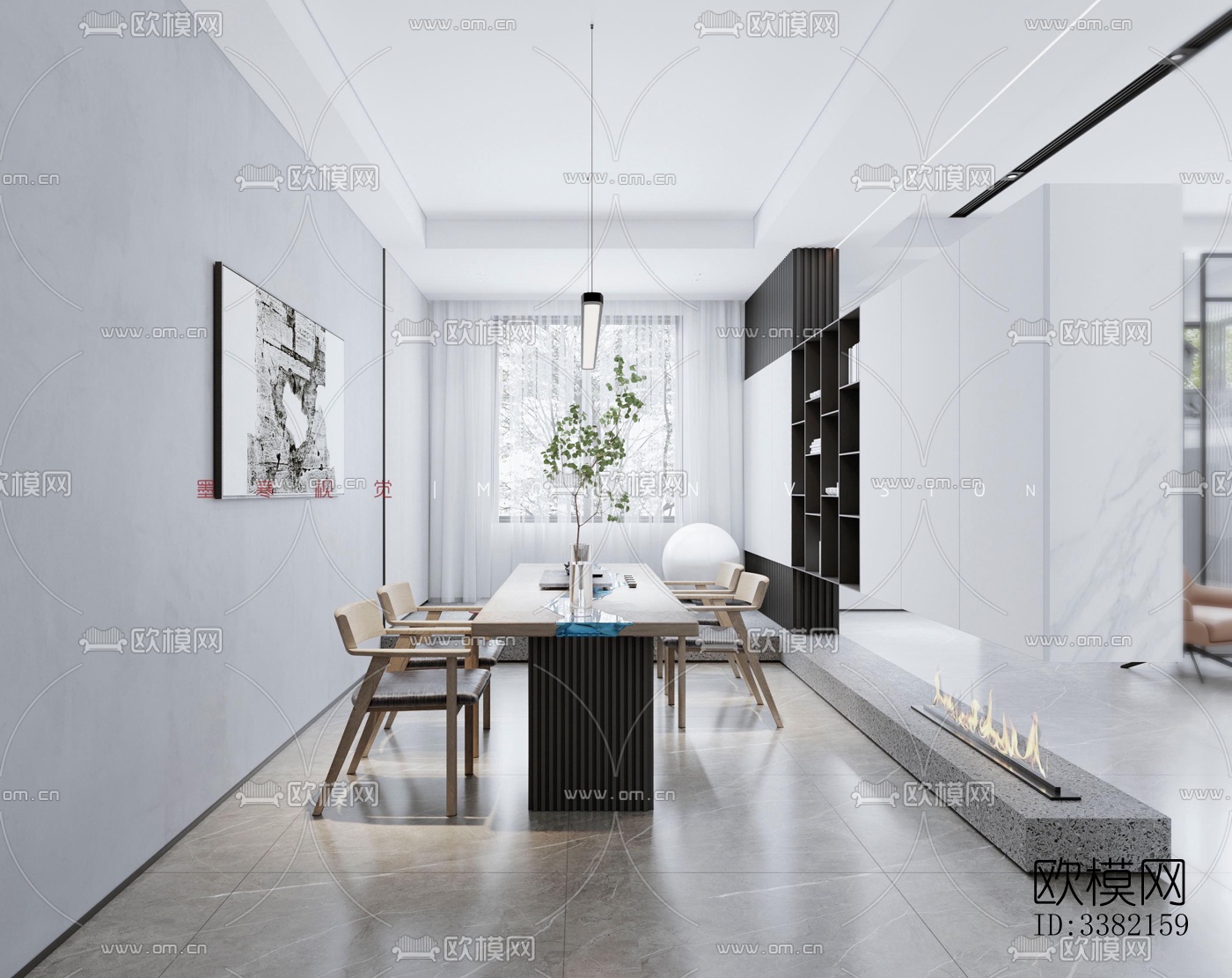 现代别墅效果图下载（渲染图6）