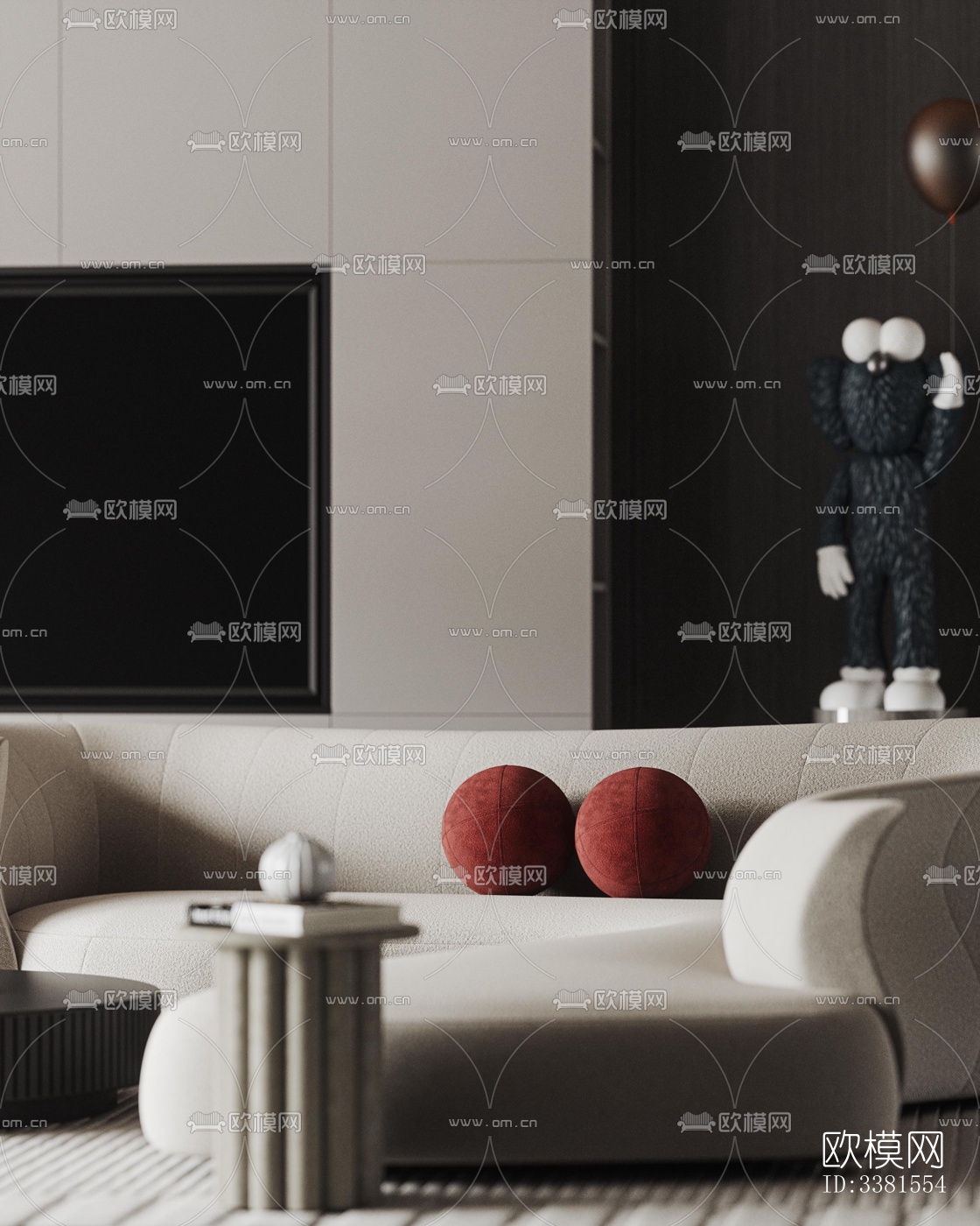 现代别墅效果图下载（渲染图6）