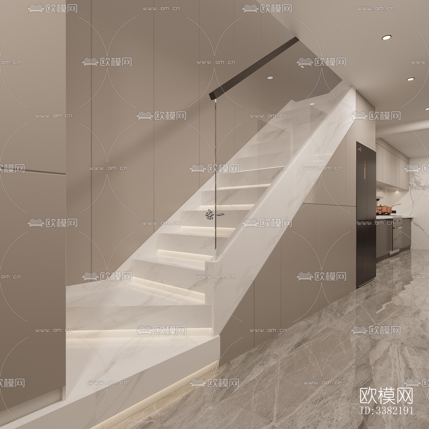 现代别墅效果图下载（渲染图3）