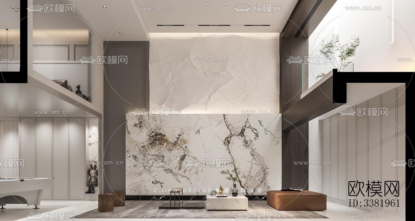 现代别墅效果图下载（渲染图11）