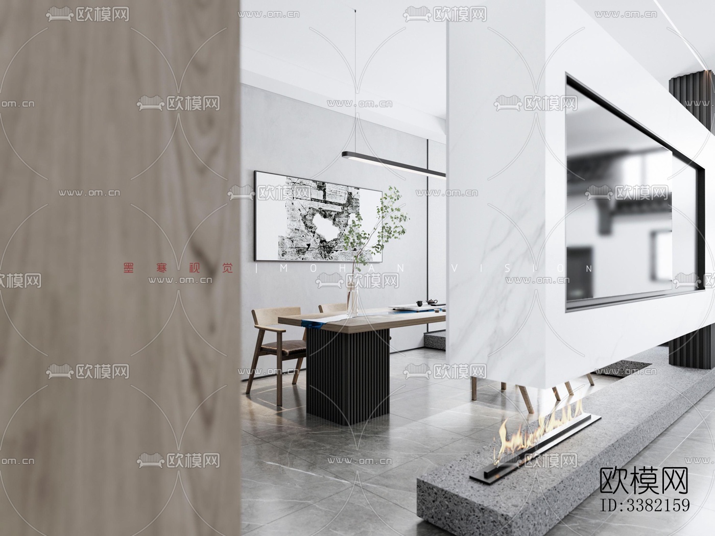 现代别墅效果图下载（渲染图2）