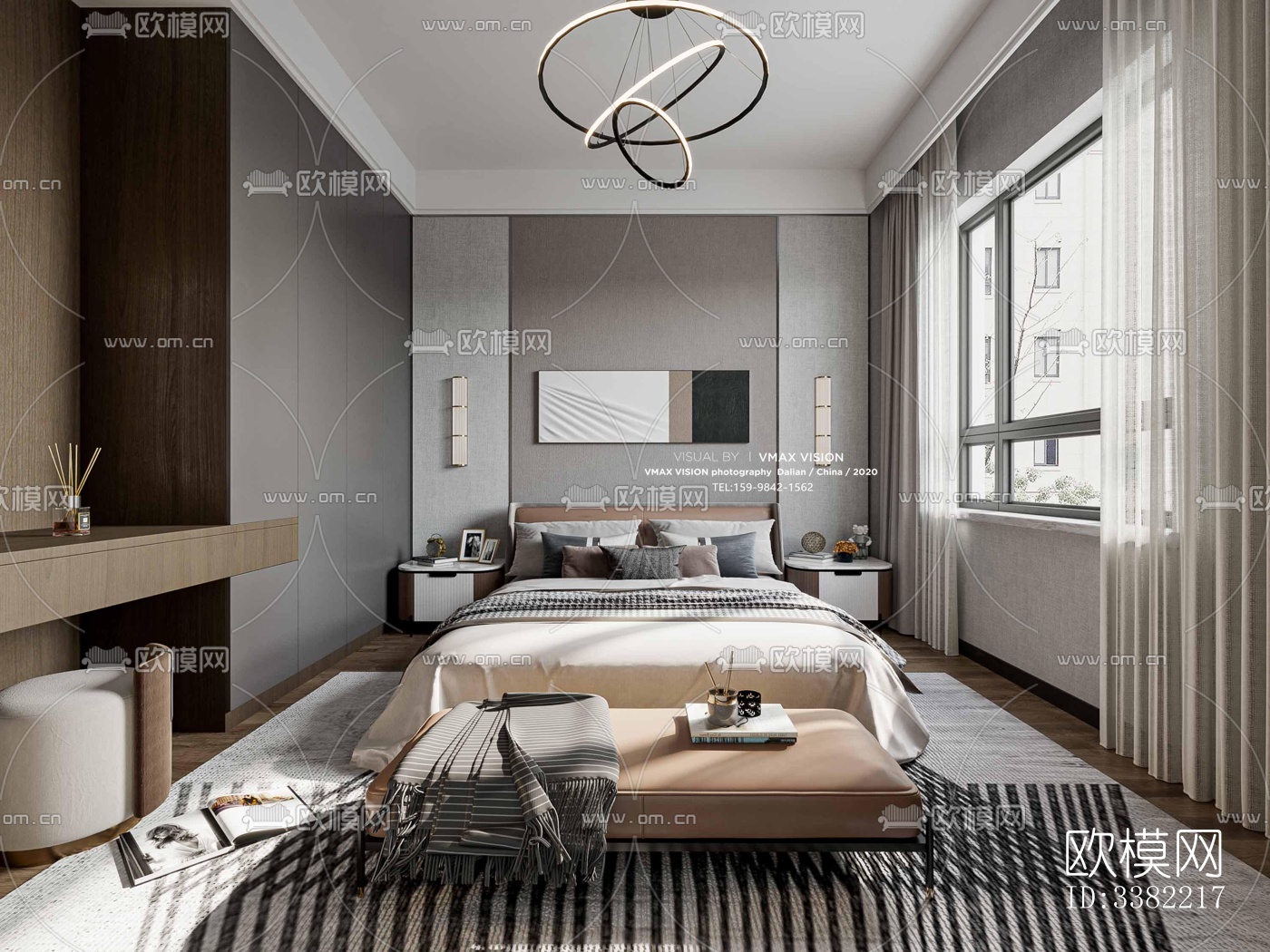 现代别墅效果图下载（渲染图8）