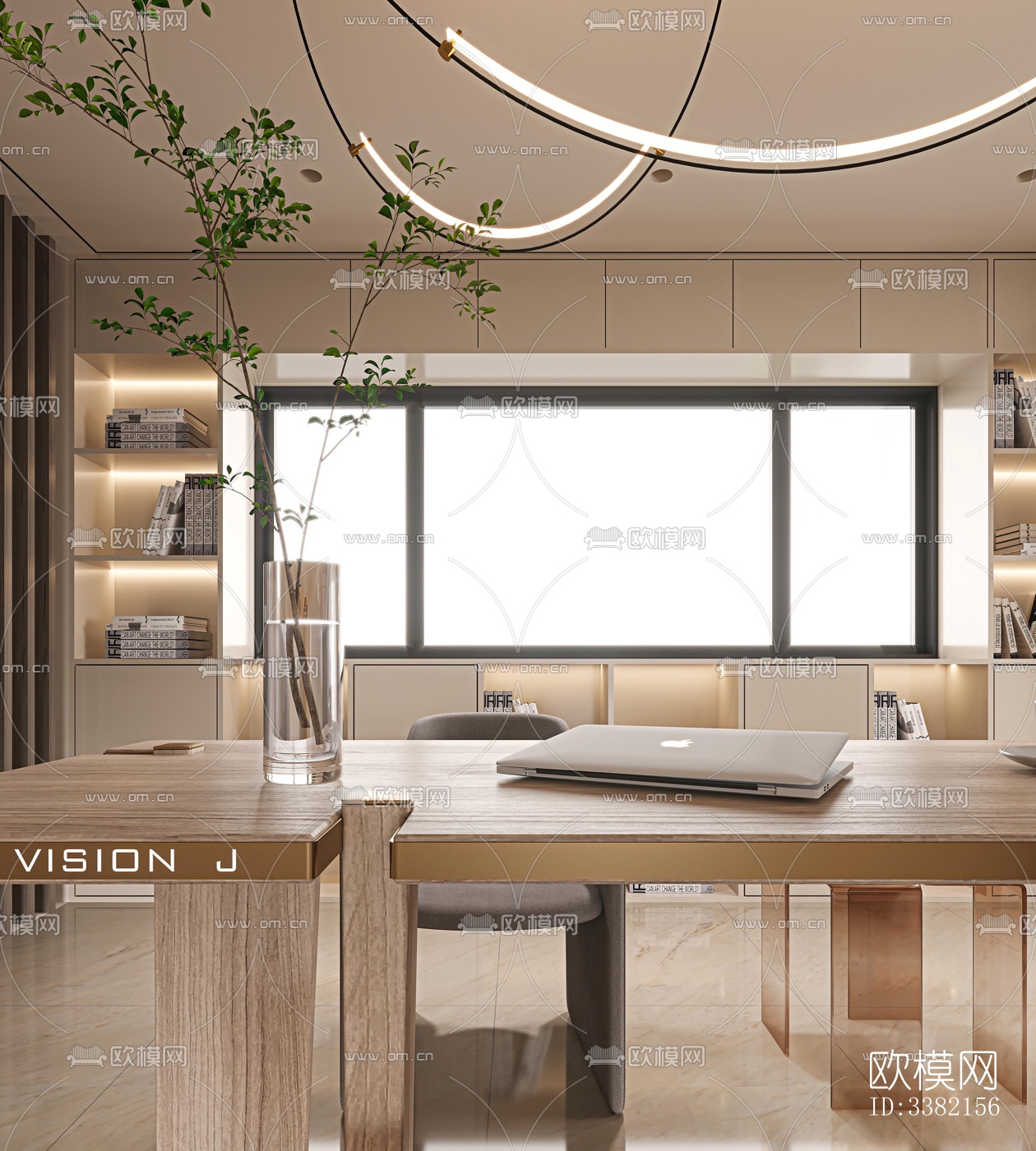 现代别墅效果图下载（渲染图6）