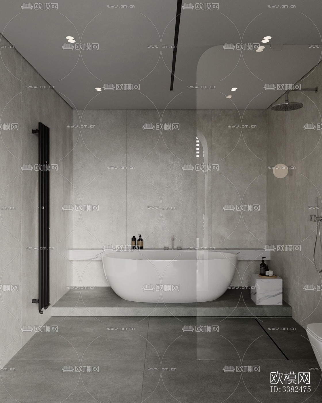 现代别墅效果图下载（渲染图4）