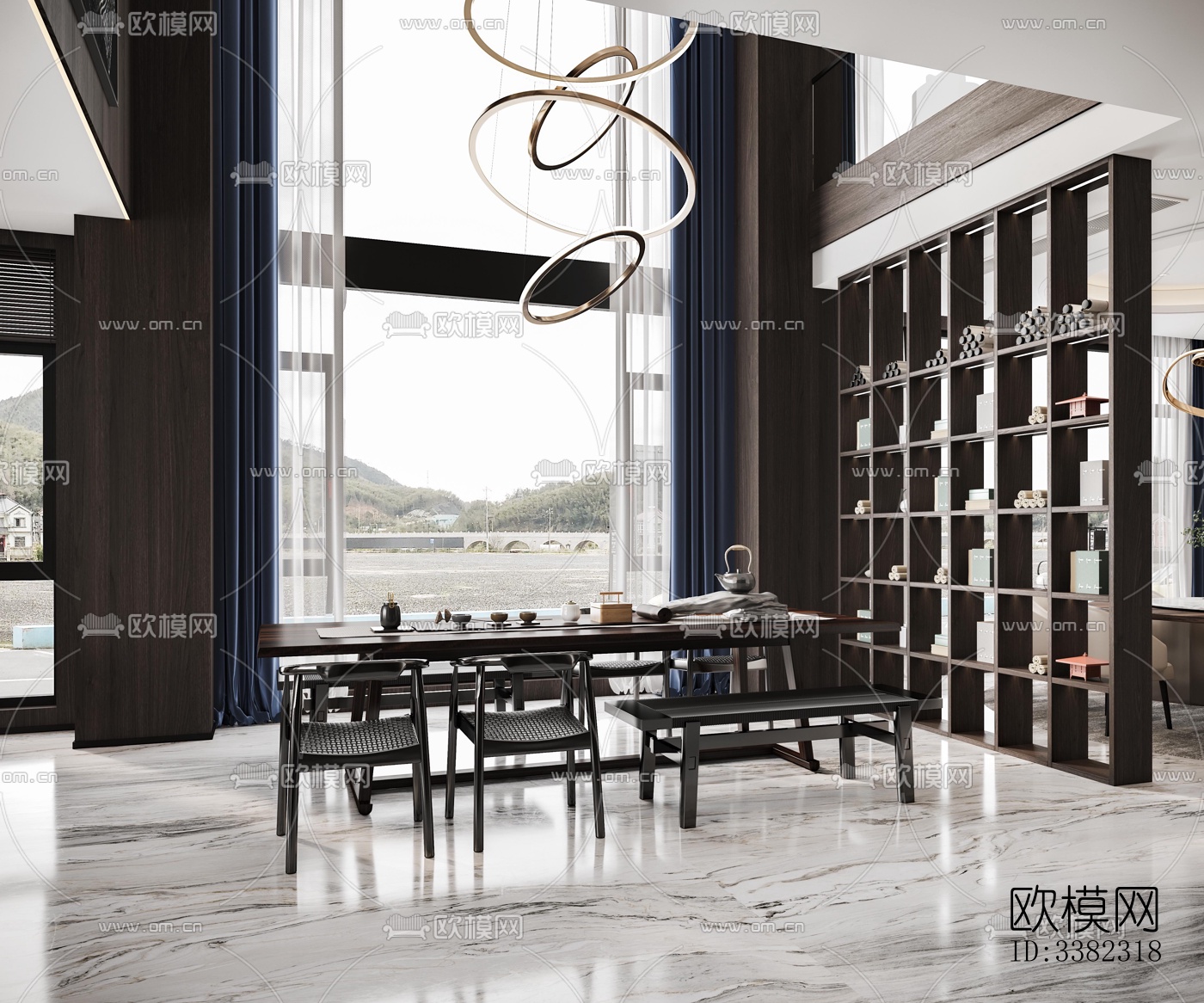 现代别墅效果图下载（渲染图6）