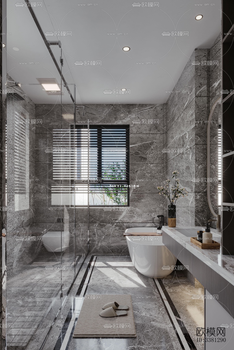 现代别墅效果图下载（渲染图10）