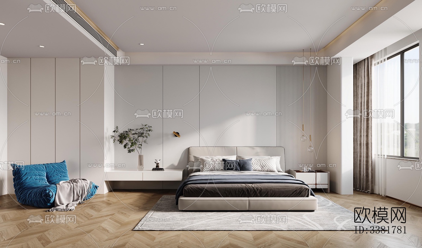 现代别墅效果图下载（渲染图7）