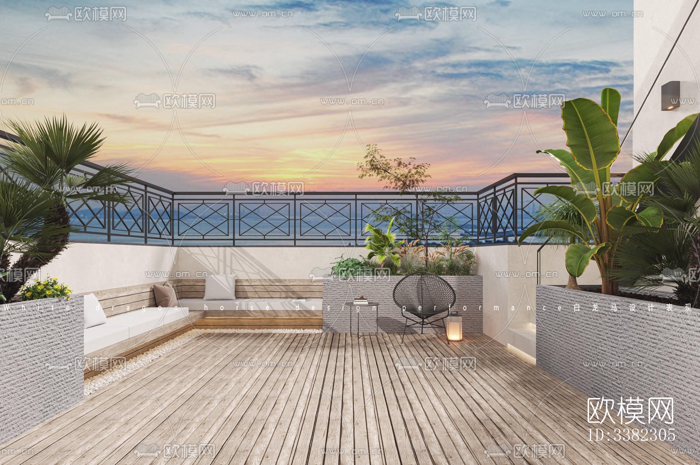 现代别墅效果图下载（渲染图4）