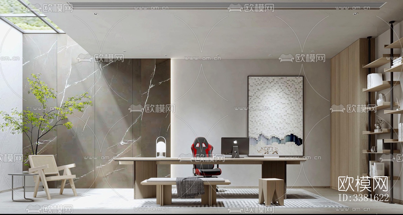 现代别墅效果图下载（渲染图4）