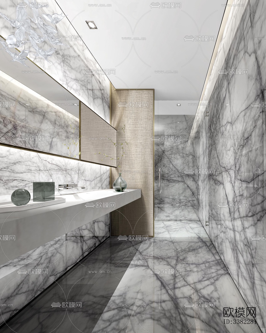 现代别墅效果图下载（渲染图7）