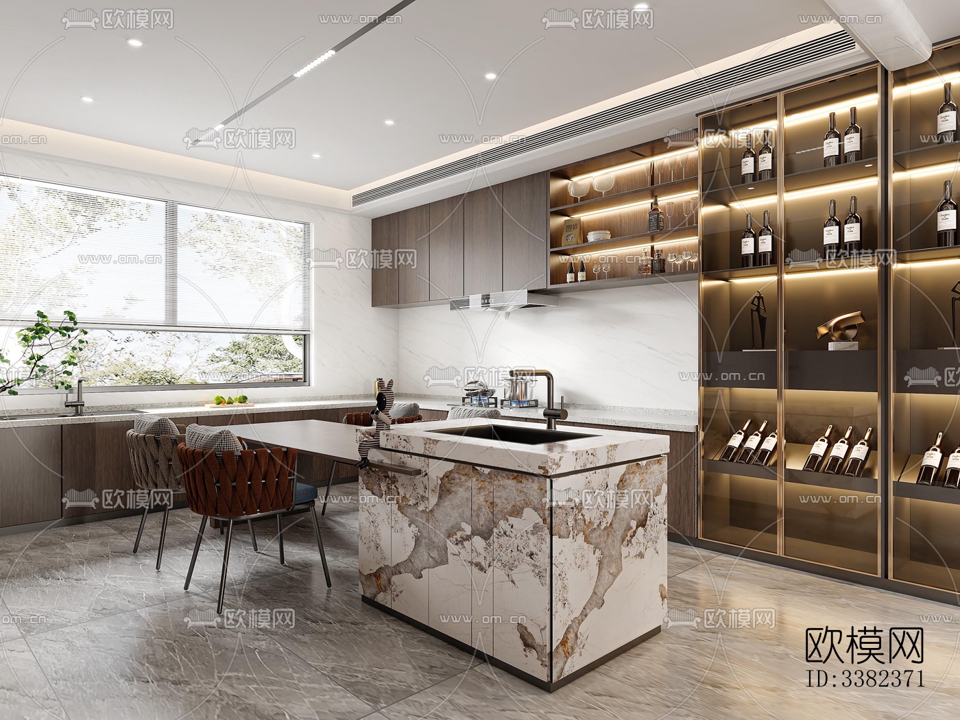 现代别墅效果图下载（渲染图4）