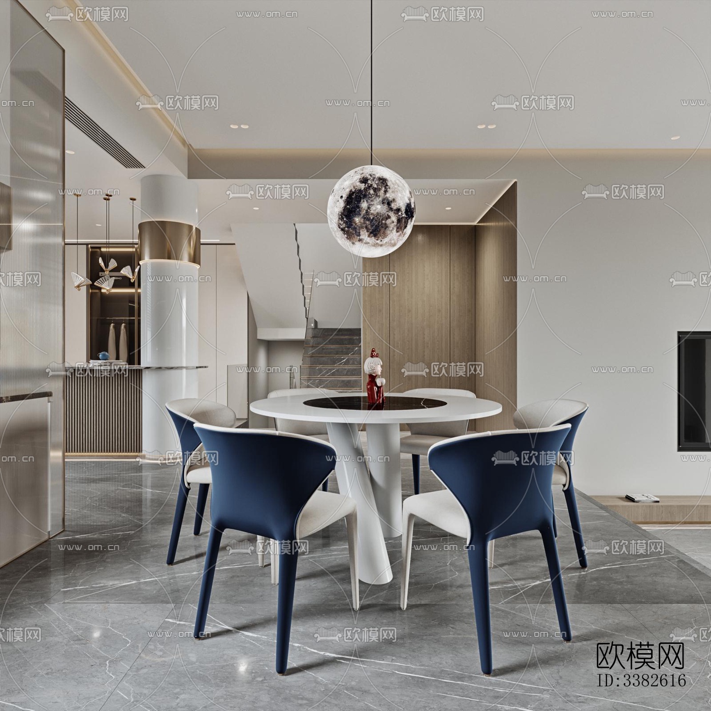 现代别墅效果图下载（渲染图11）