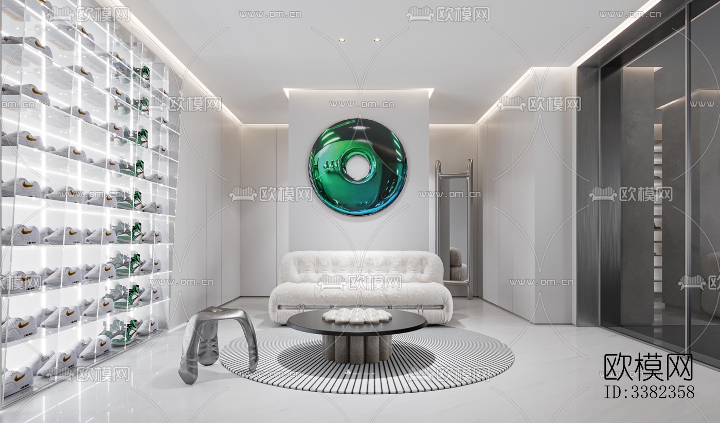 现代别墅效果图下载（渲染图4）