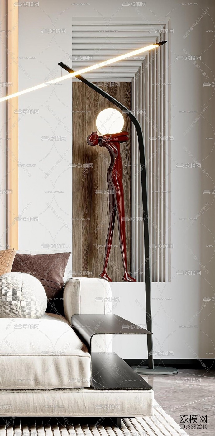 现代别墅效果图下载（渲染图3）