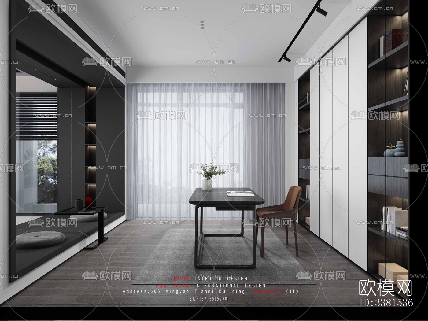 现代别墅效果图下载（渲染图15）