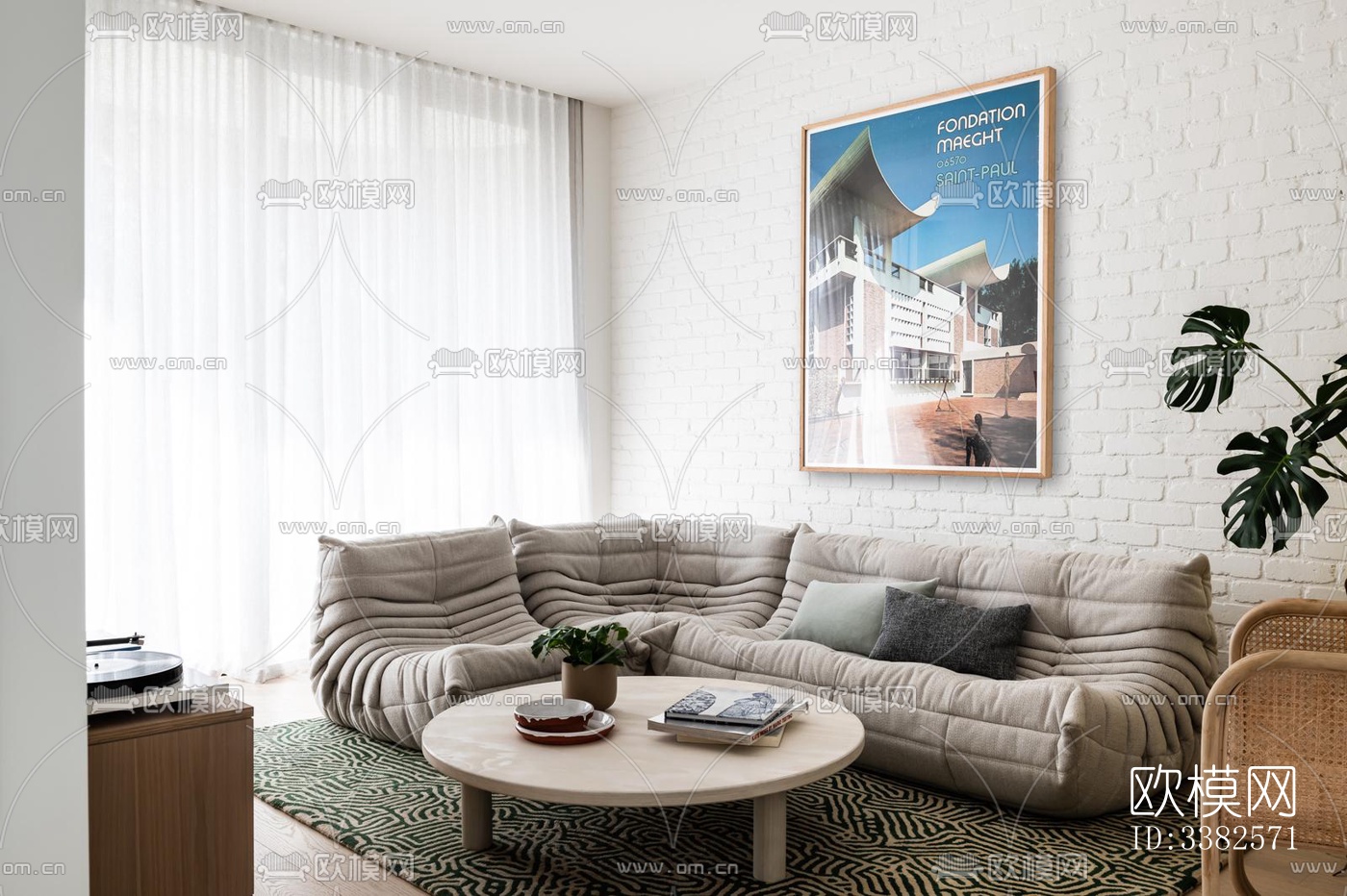 现代别墅效果图下载（渲染图17）