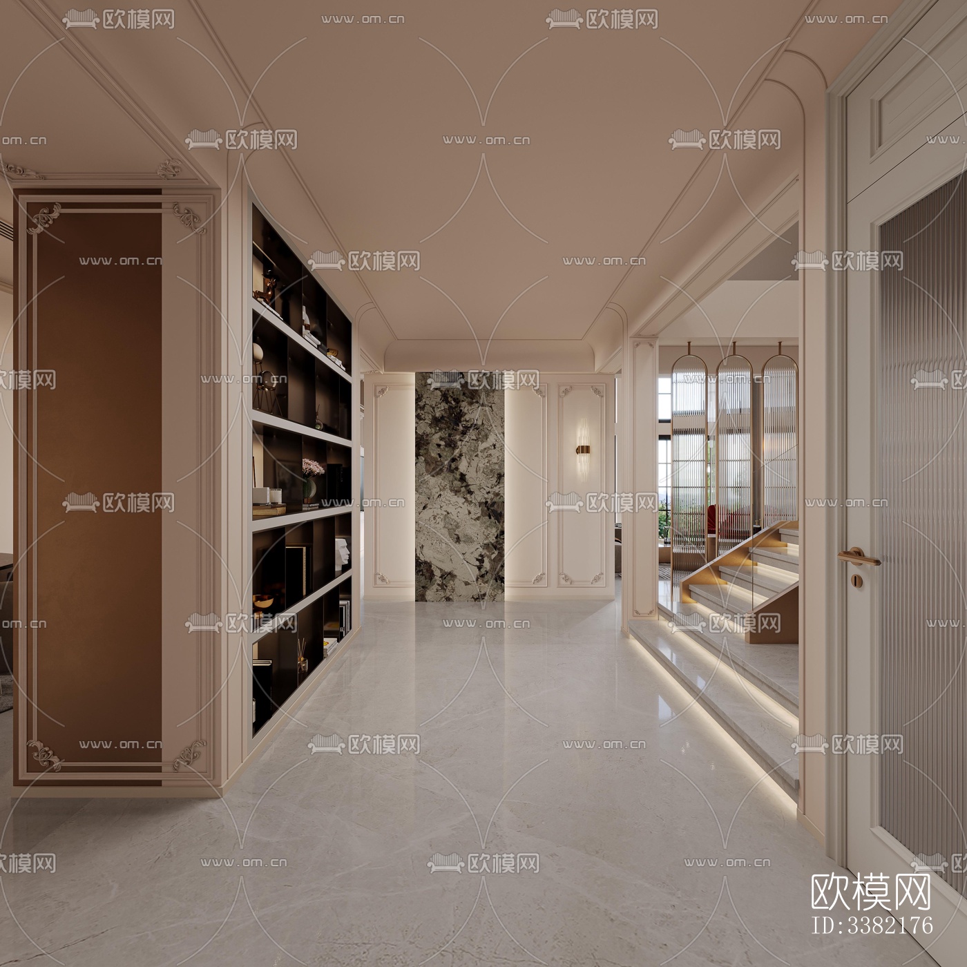 现代别墅效果图下载（渲染图4）