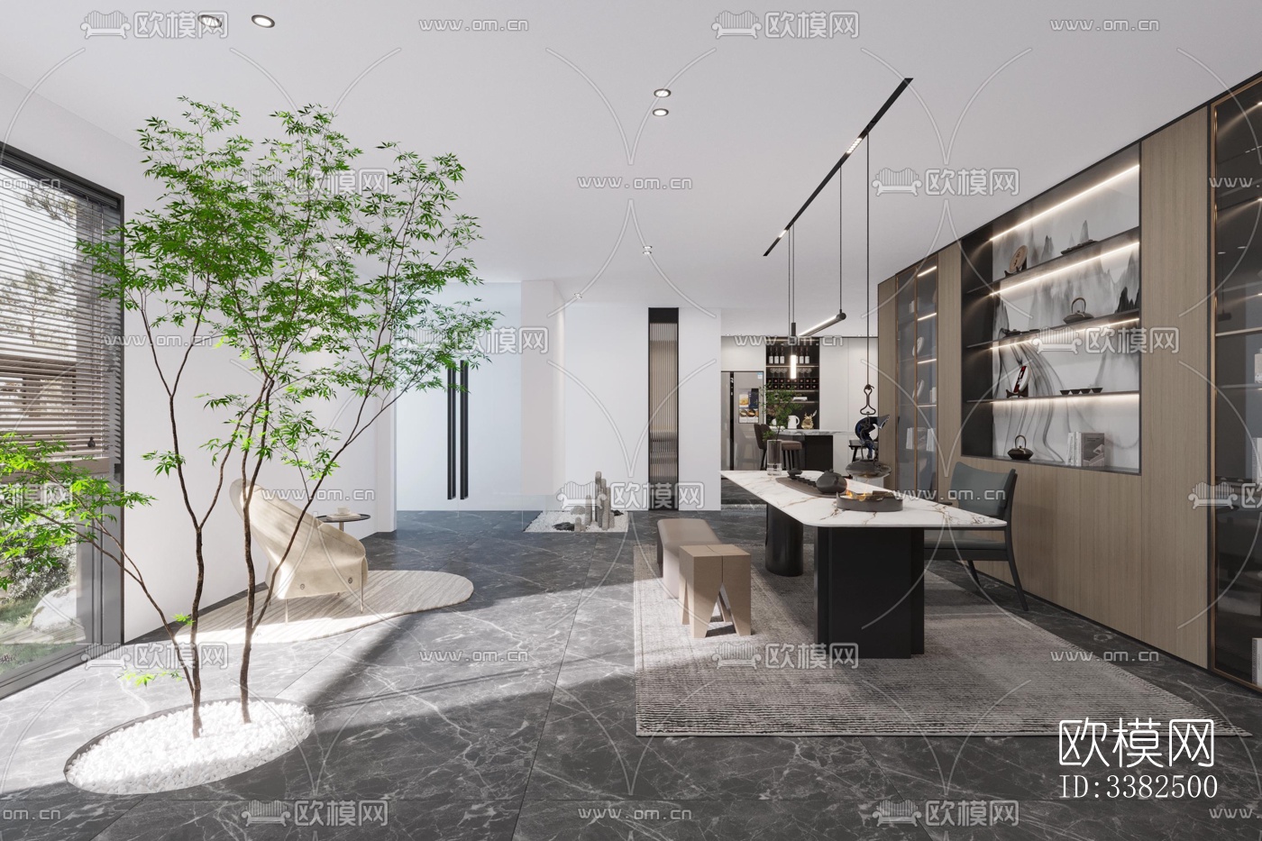 现代别墅效果图下载（渲染图13）