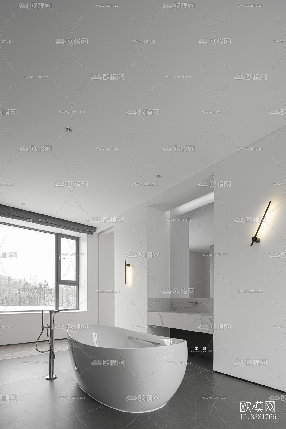 现代别墅效果图下载（渲染图8）