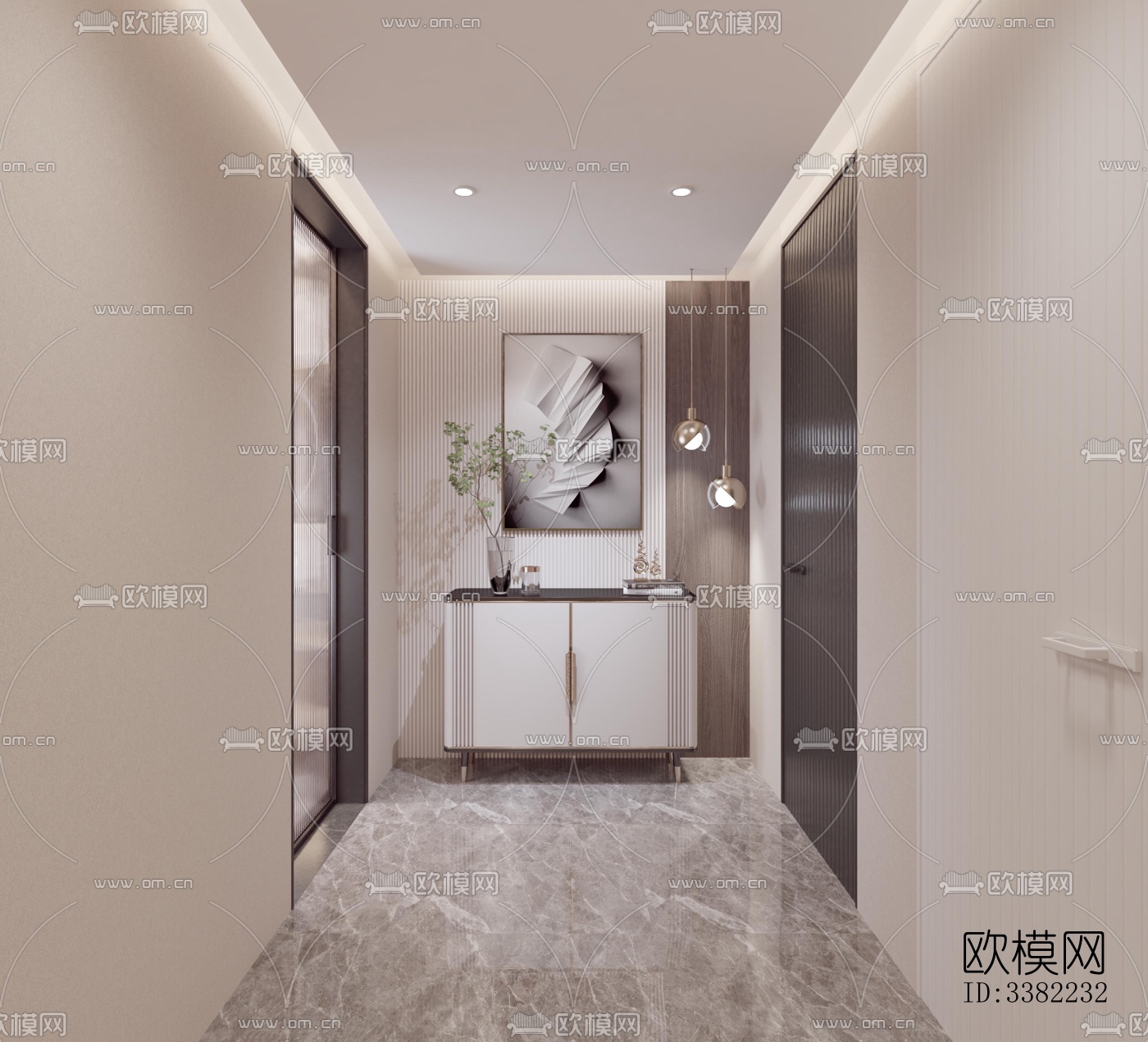 现代别墅效果图下载（渲染图7）