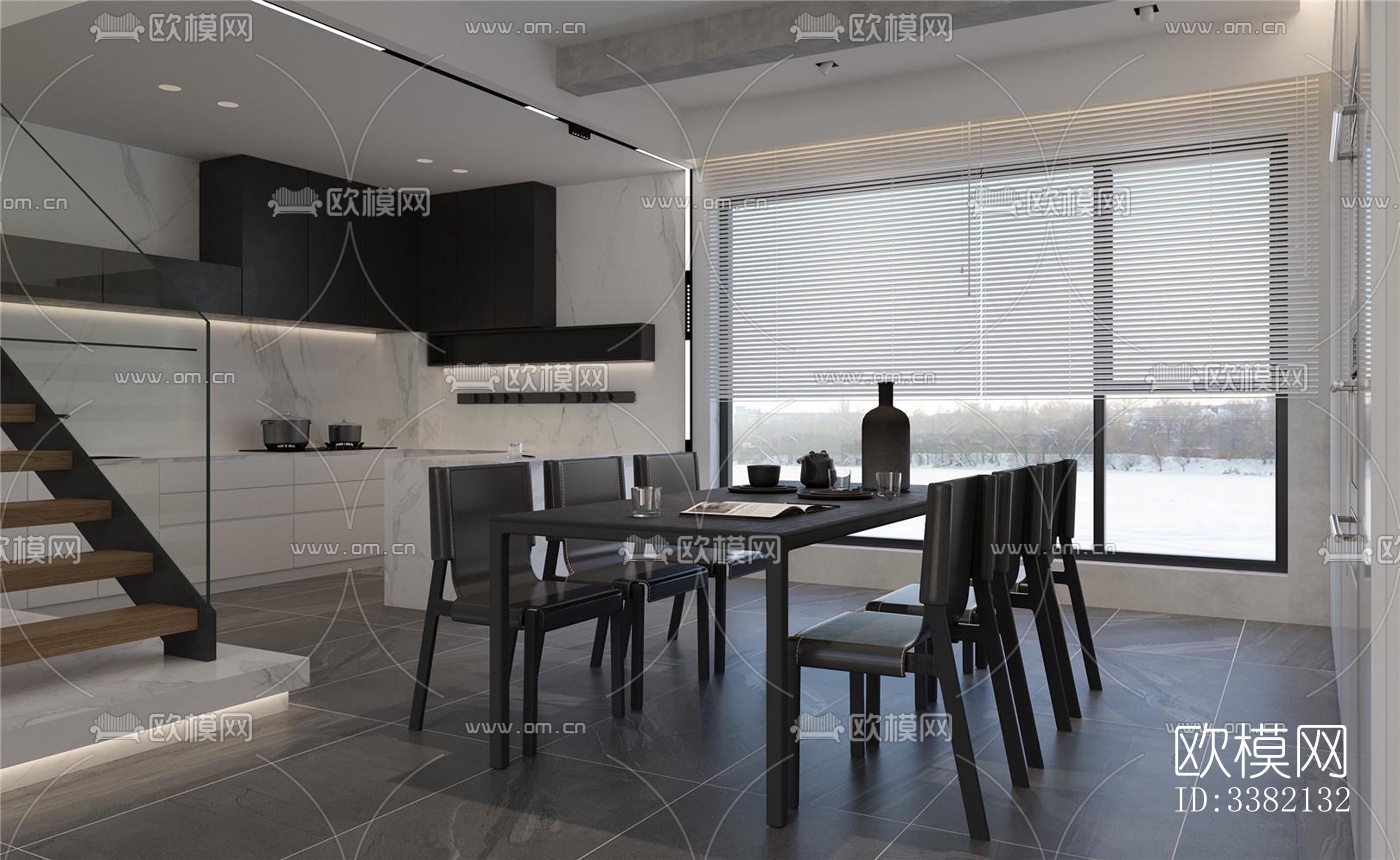 现代别墅效果图下载（渲染图3）