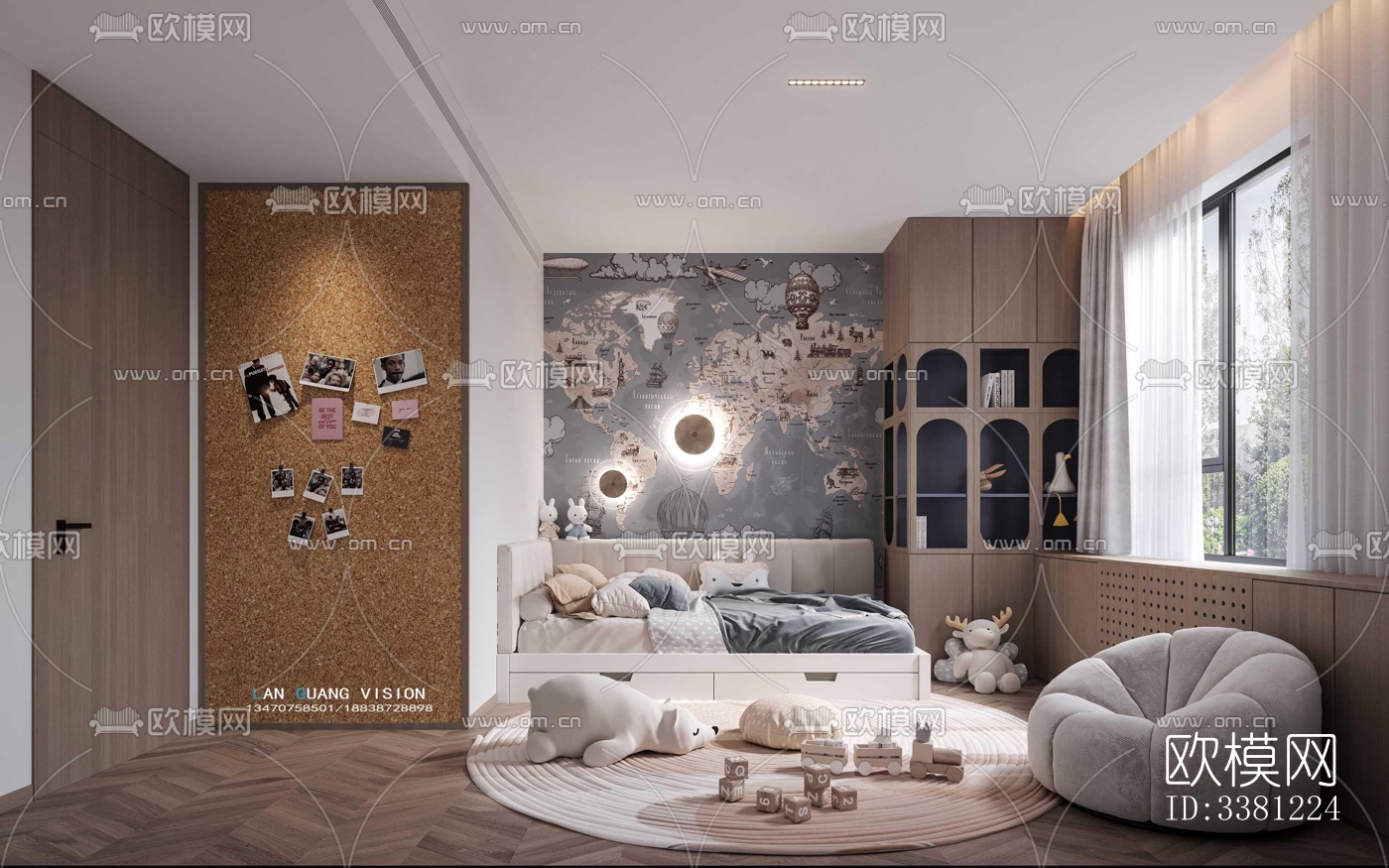 现代别墅效果图下载（渲染图4）