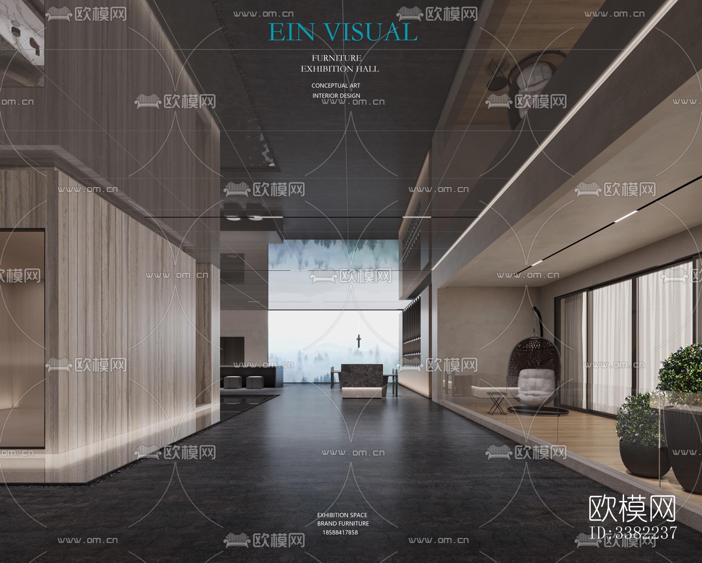 现代别墅效果图下载（渲染图9）