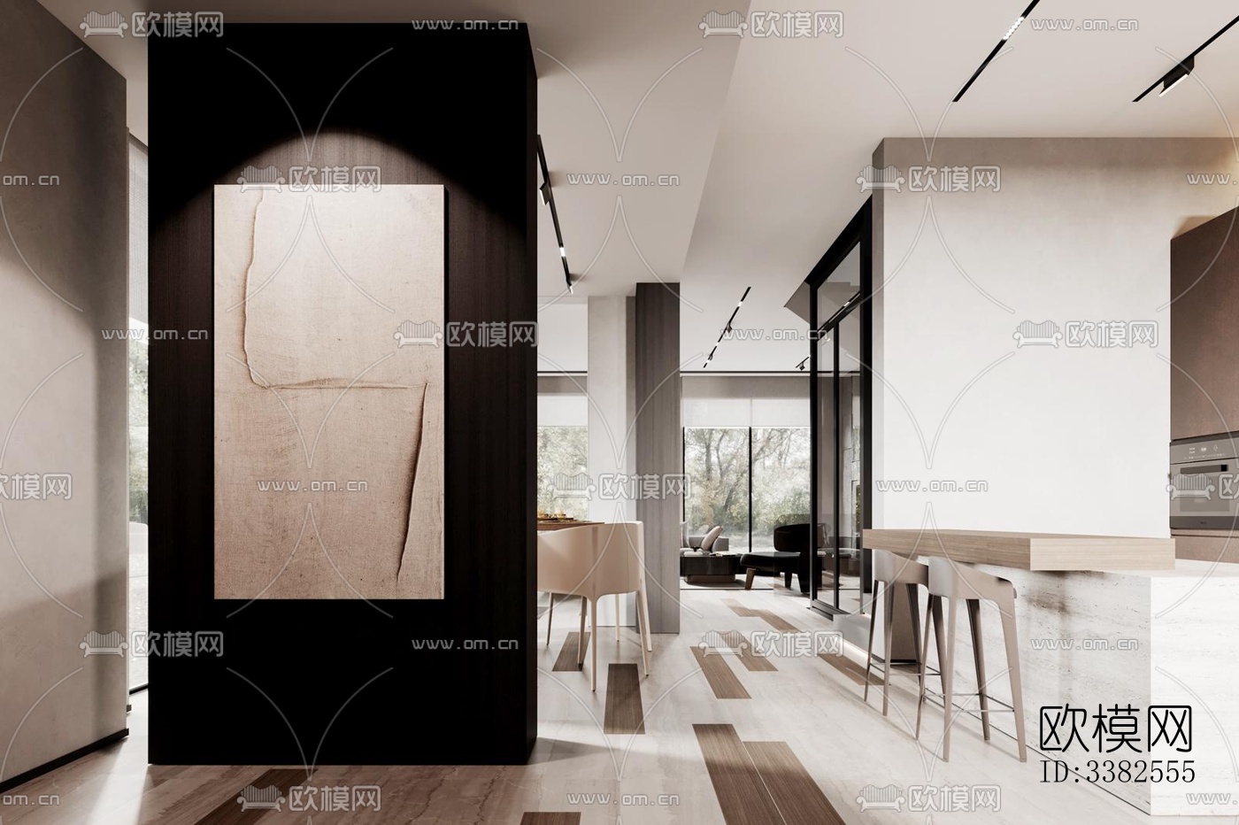 现代别墅效果图下载（渲染图5）