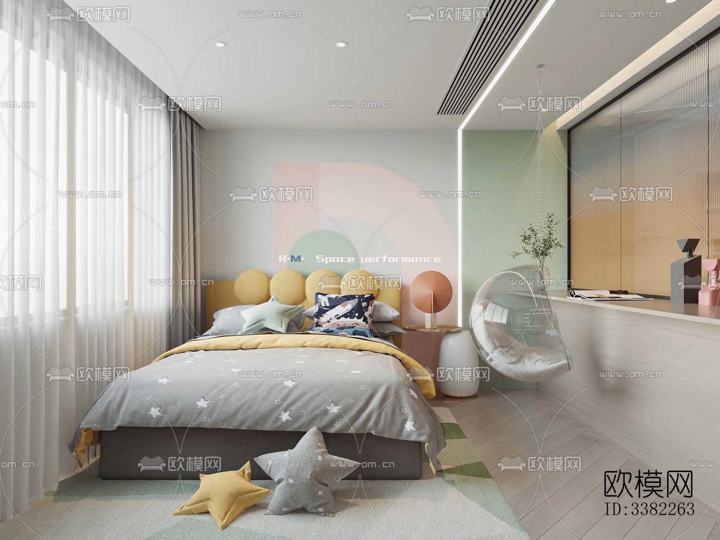 现代别墅效果图下载（渲染图10）