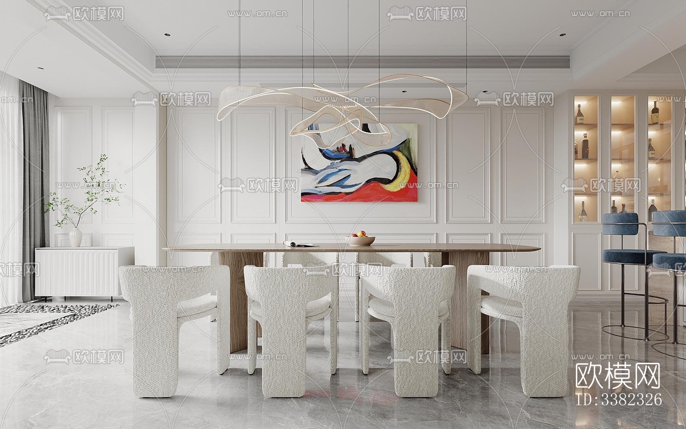 现代别墅效果图下载（渲染图2）