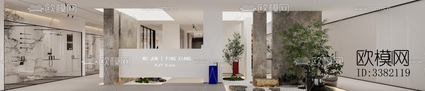 现代别墅效果图下载（渲染图16）