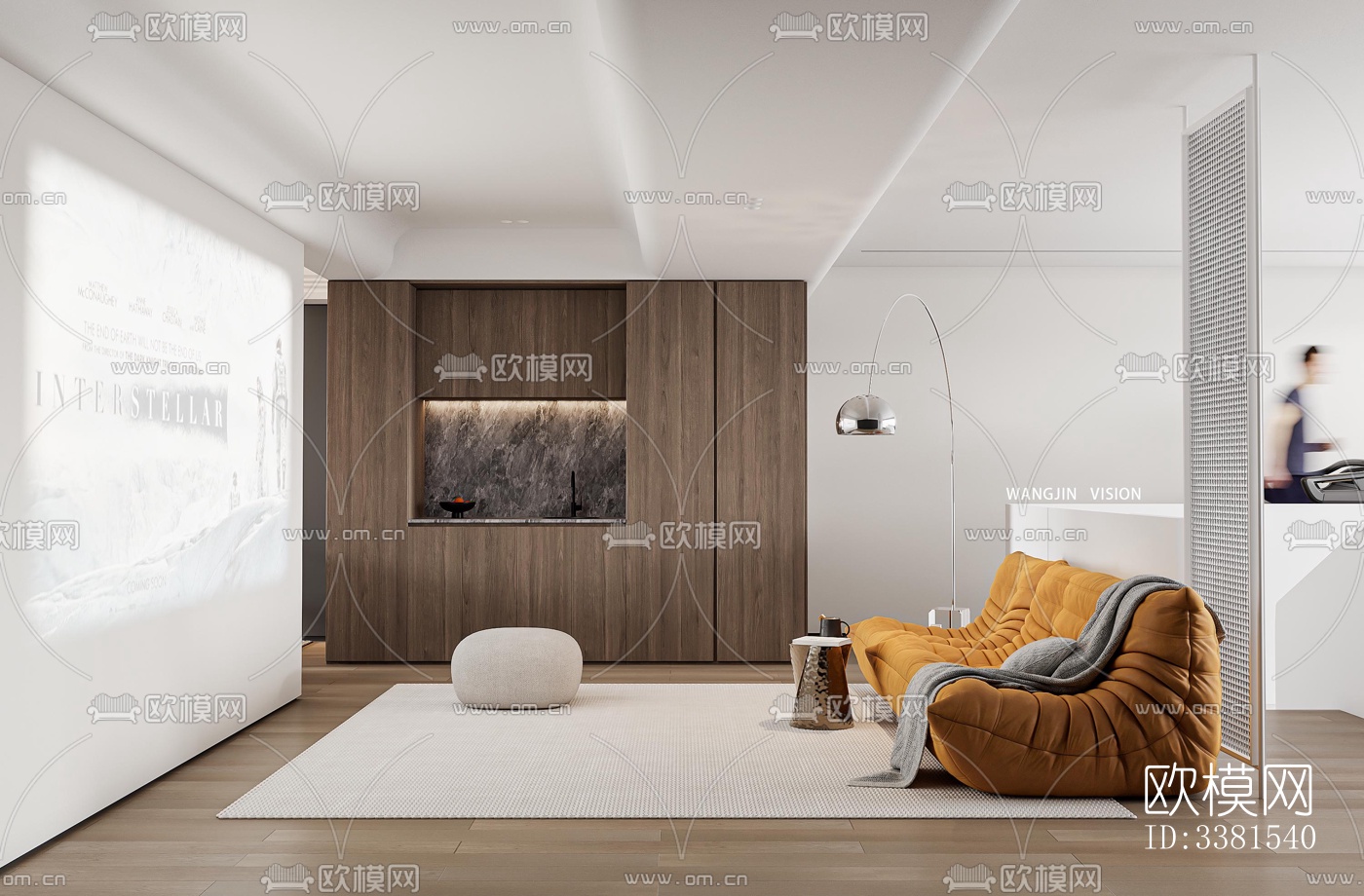 现代别墅效果图下载（渲染图12）